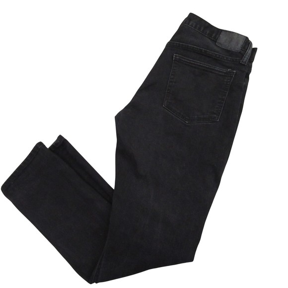 Gap Mens Slim Straight Jeans 30 x 30 Black Stretch Pocket Denim Casual - Picture 1 of 12